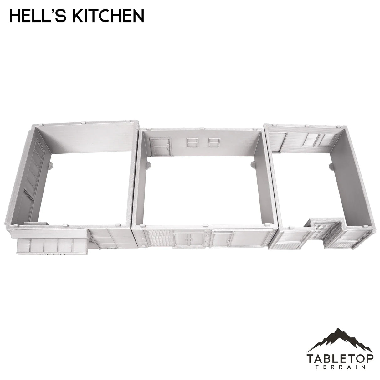 Tabletop Terrain Building Hell's Kitchen City Block