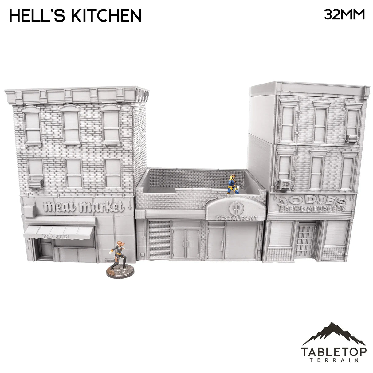 Tabletop Terrain Building Hell's Kitchen City Block