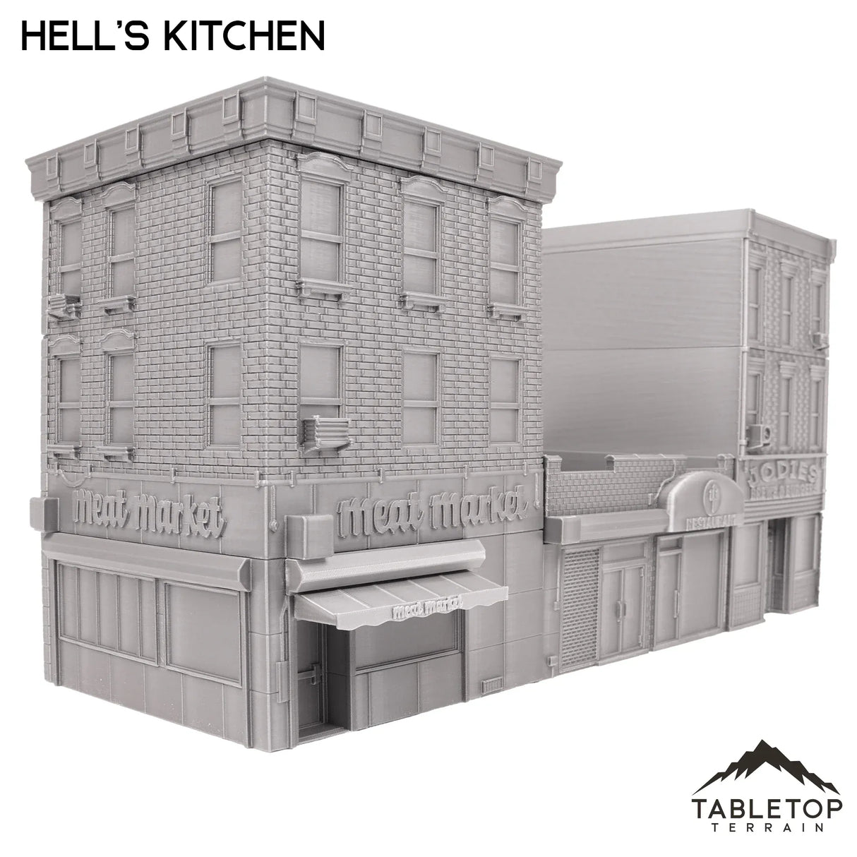 Tabletop Terrain Building Hell's Kitchen City Block