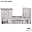Tabletop Terrain Building Hell's Kitchen City Block - Marvel Crisis Protocol Building