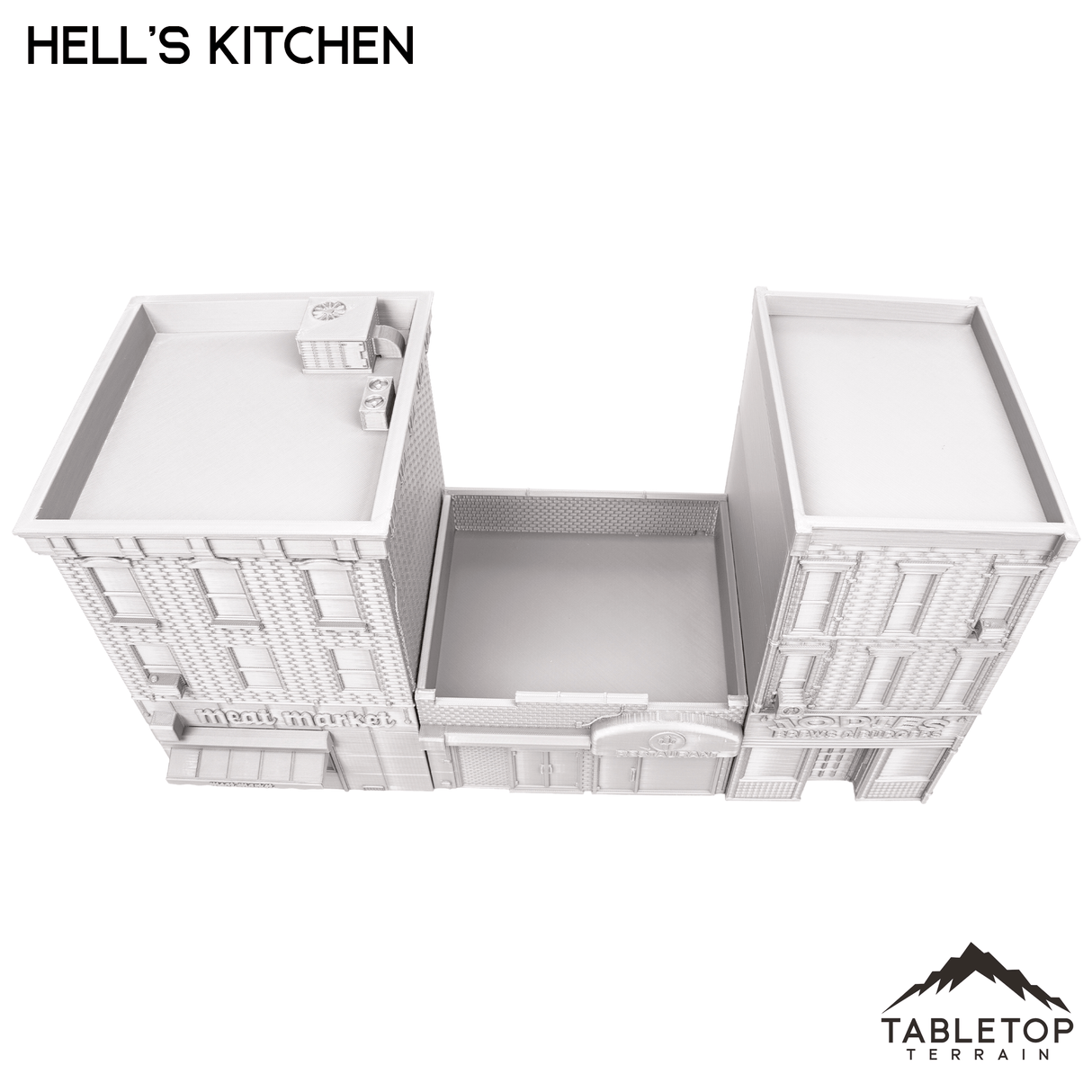 Tabletop Terrain Building Hell's Kitchen City Block - Marvel Crisis Protocol Building
