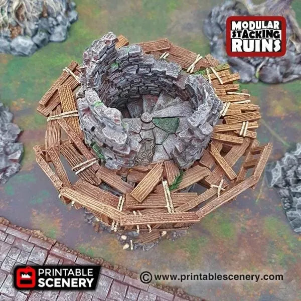 Tabletop Terrain Building Hermit Tower - Fantasy Building