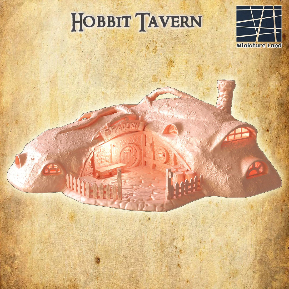 Tabletop Terrain Building Hobbit Tavern