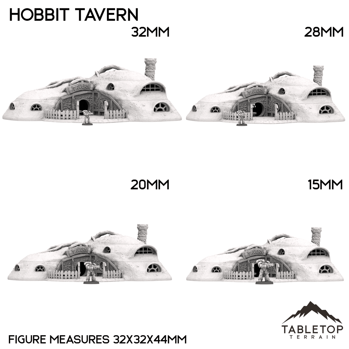 Tabletop Terrain Building Hobbit Tavern