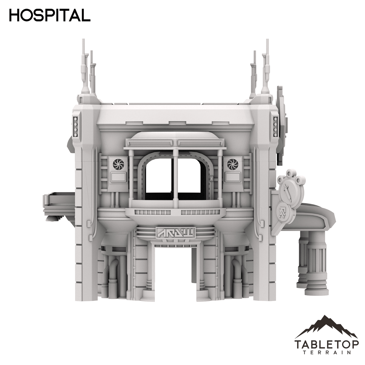 Tabletop Terrain Building Hospital