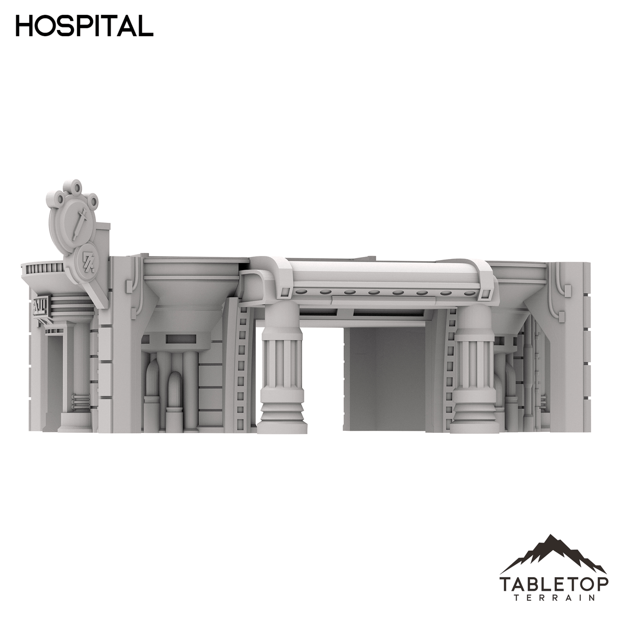 Tabletop Terrain Building Hospital