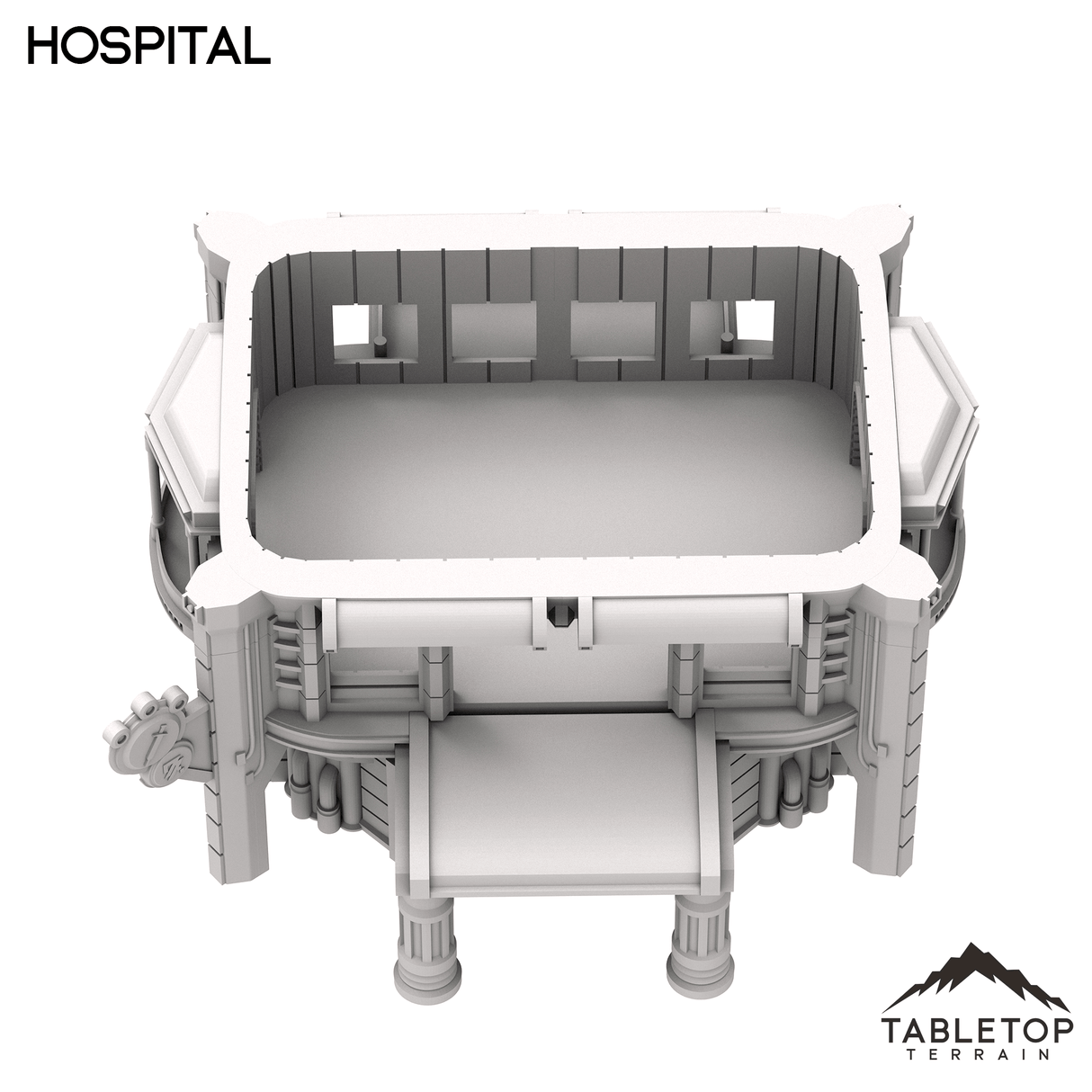Tabletop Terrain Building Hospital