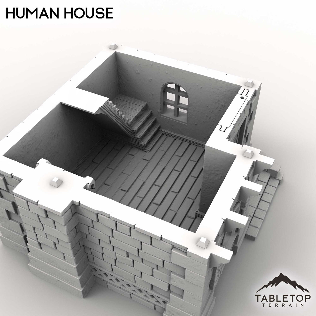 Tabletop Terrain Building Human House
