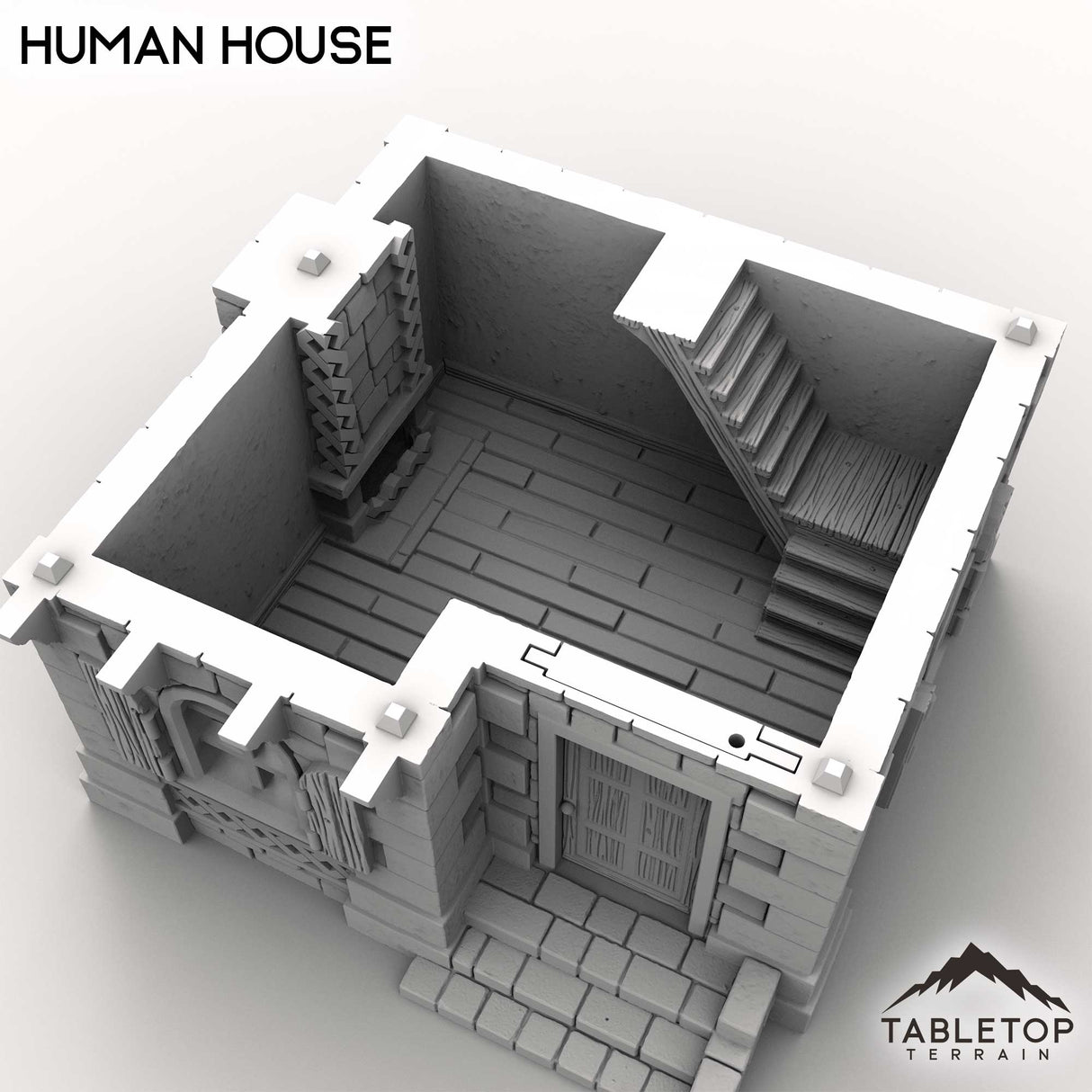 Tabletop Terrain Building Human House