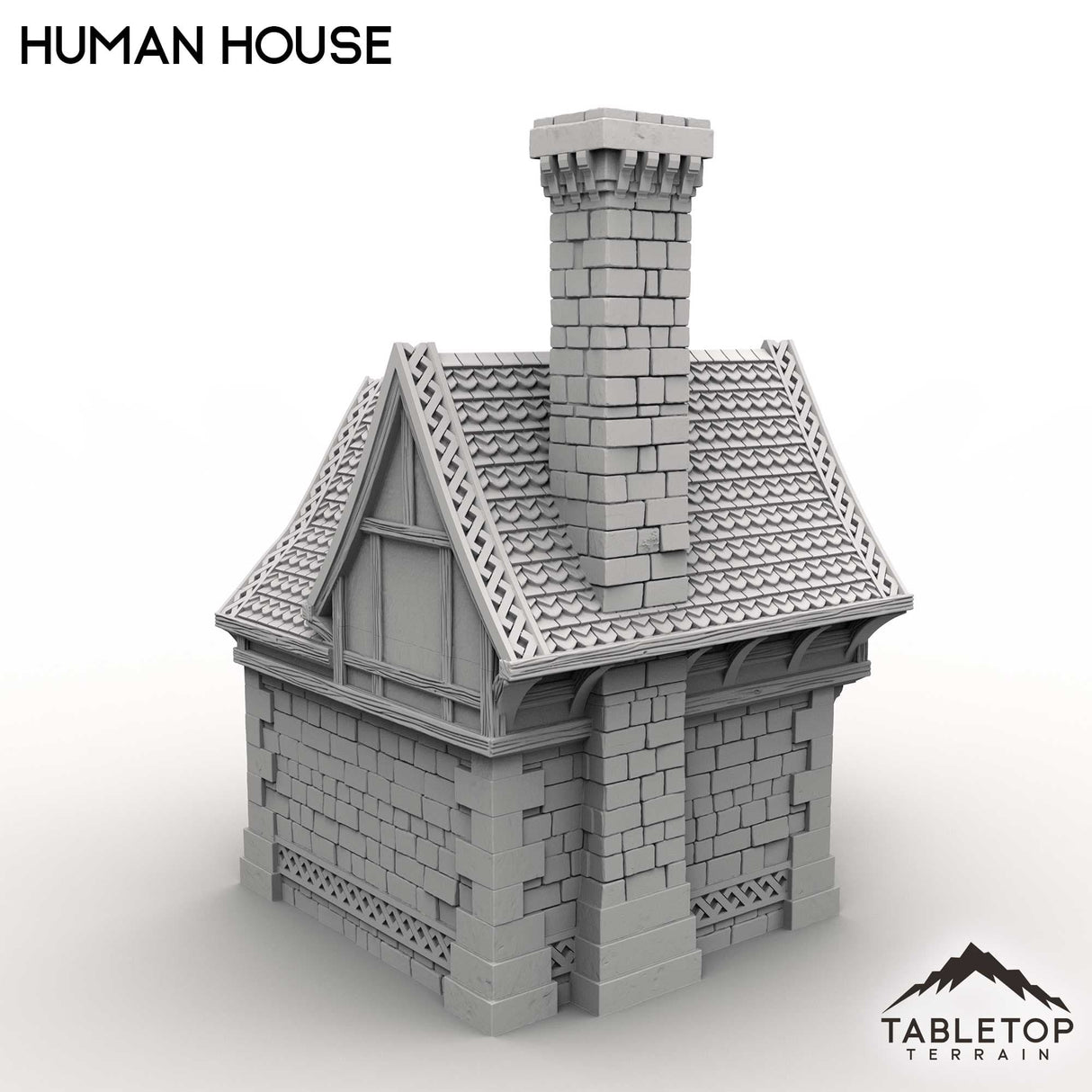 Tabletop Terrain Building Human House