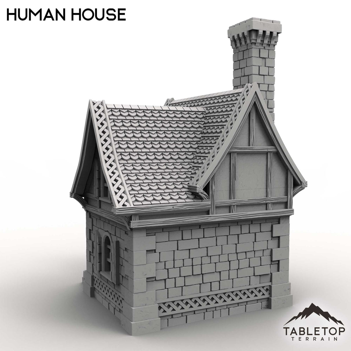 Tabletop Terrain Building Human House