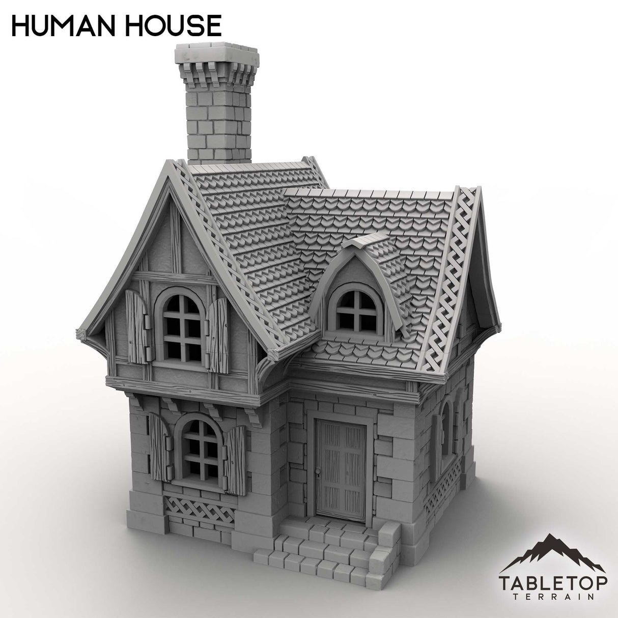 Tabletop Terrain Building Human House