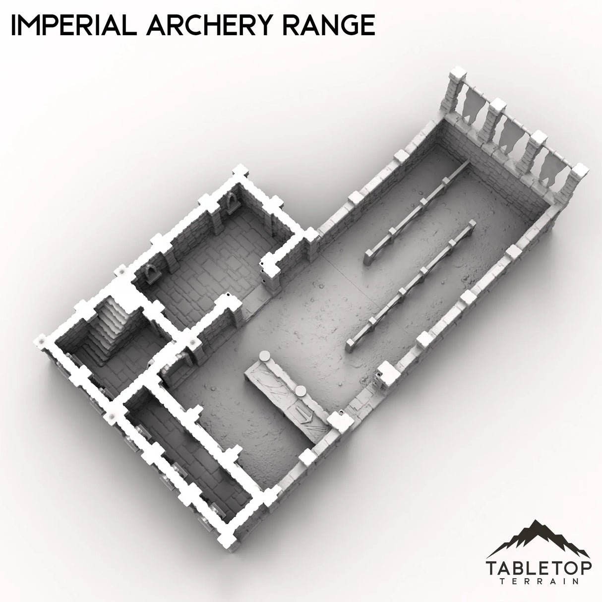 Tabletop Terrain Building Imperial Archery Range