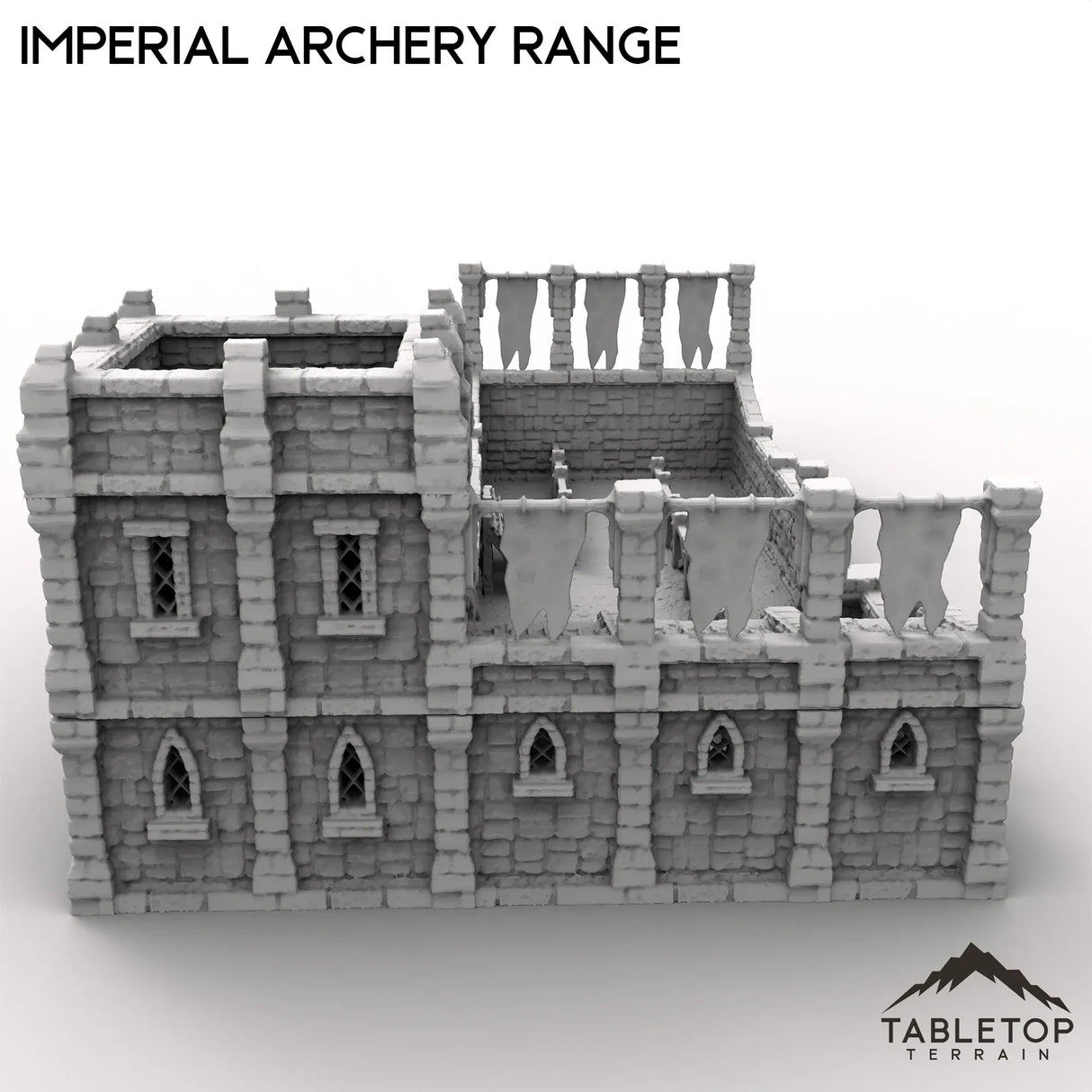 Tabletop Terrain Building Imperial Archery Range