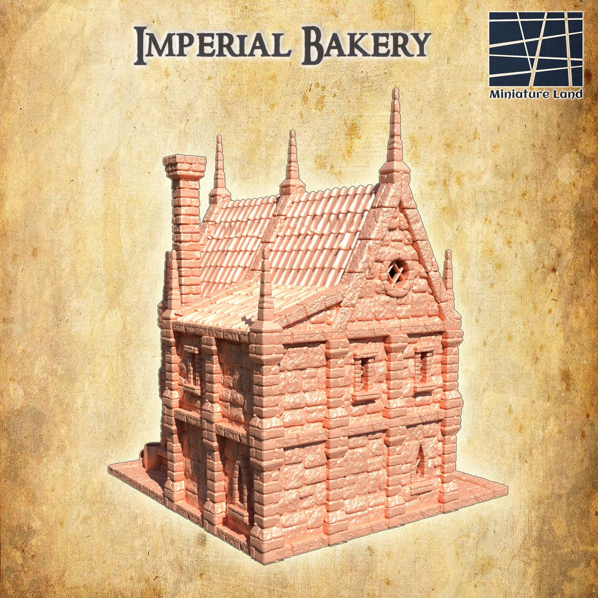 Tabletop Terrain Building Imperial Bakery