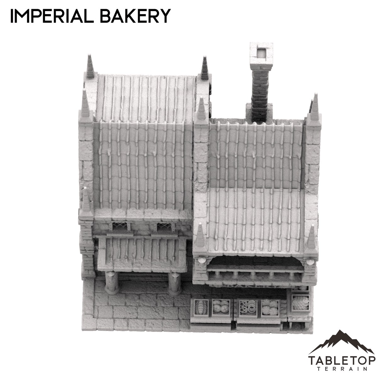 Tabletop Terrain Building Imperial Bakery