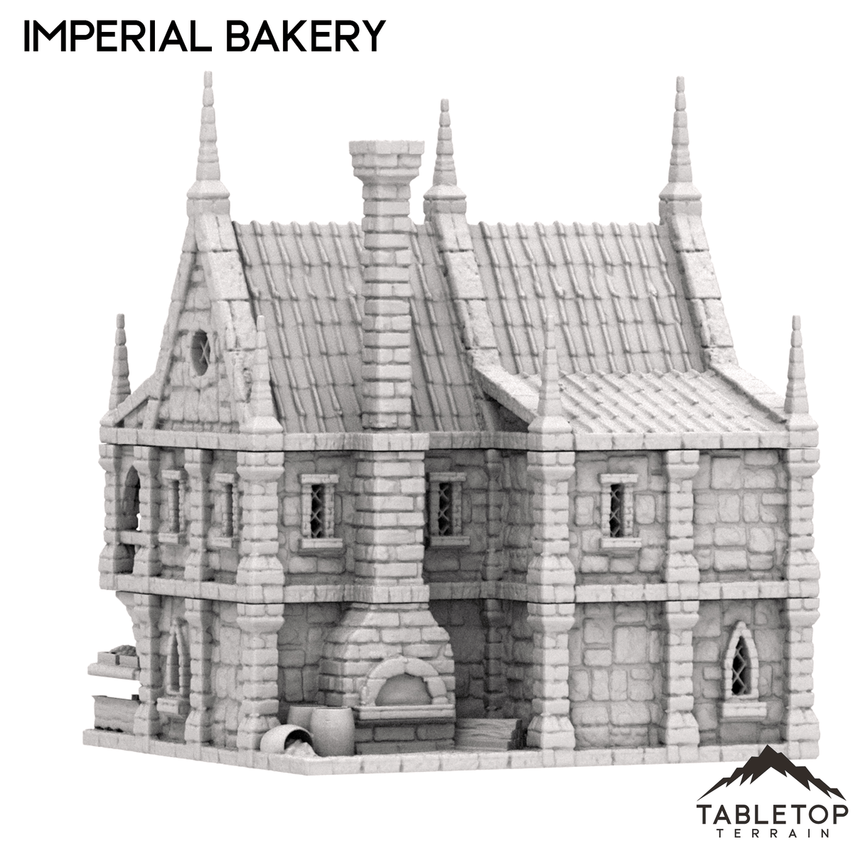 Tabletop Terrain Building Imperial Bakery
