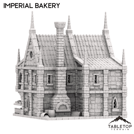 Tabletop Terrain Building Imperial Bakery