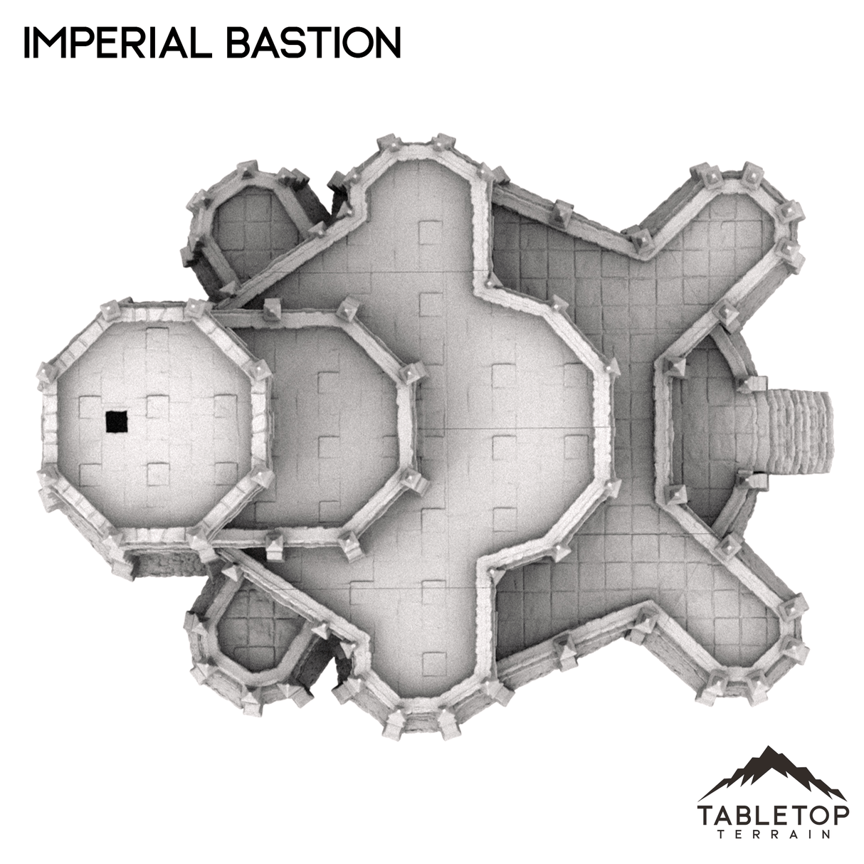 Tabletop Terrain Building Imperial Bastion