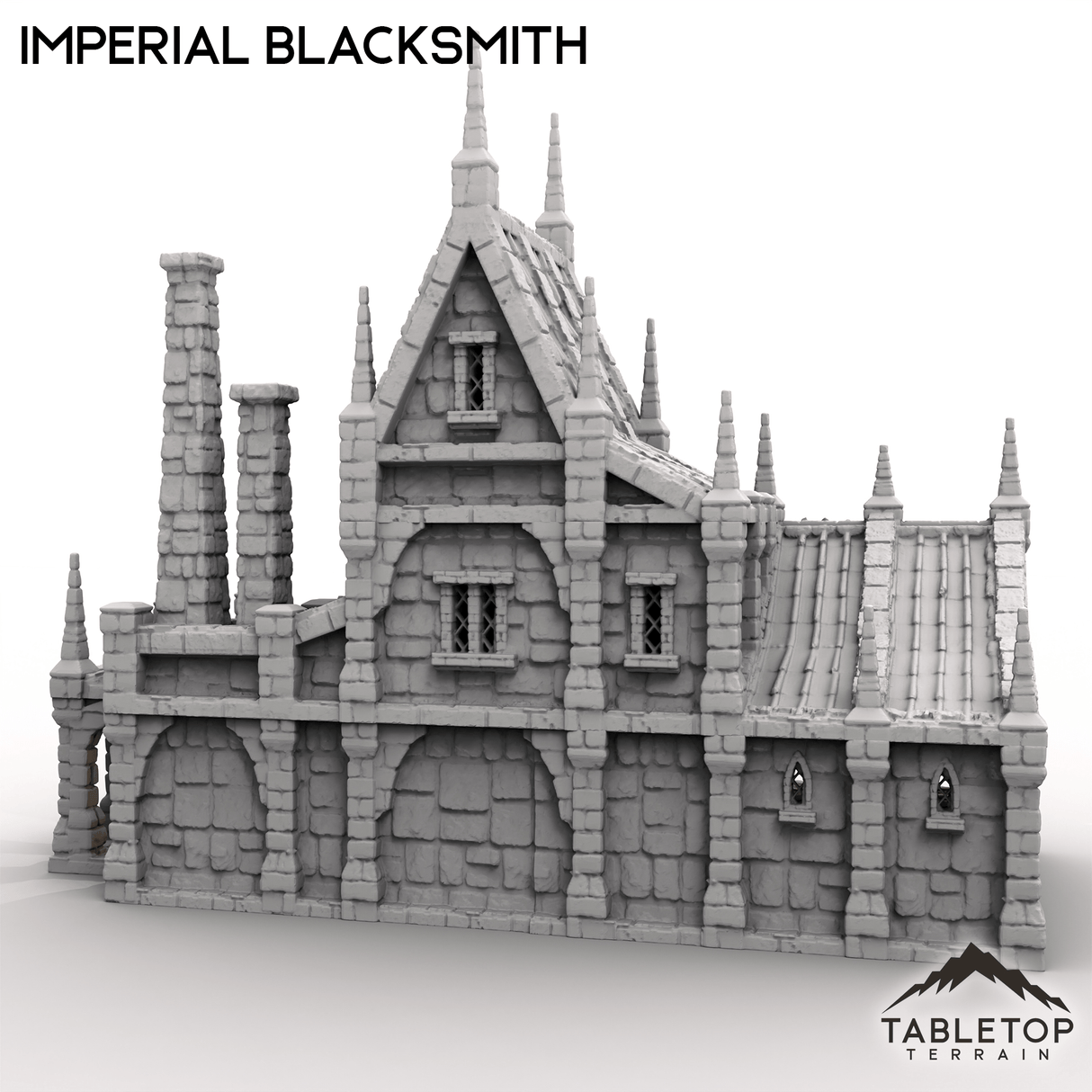 Tabletop Terrain Building Imperial Blacksmith