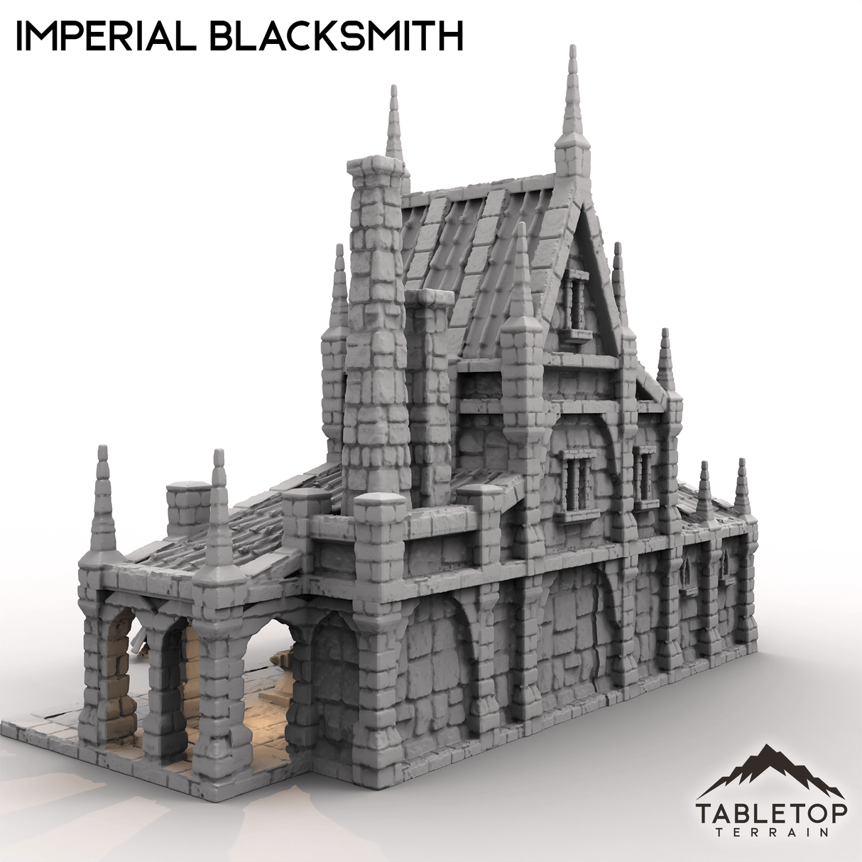 Tabletop Terrain Building Imperial Blacksmith