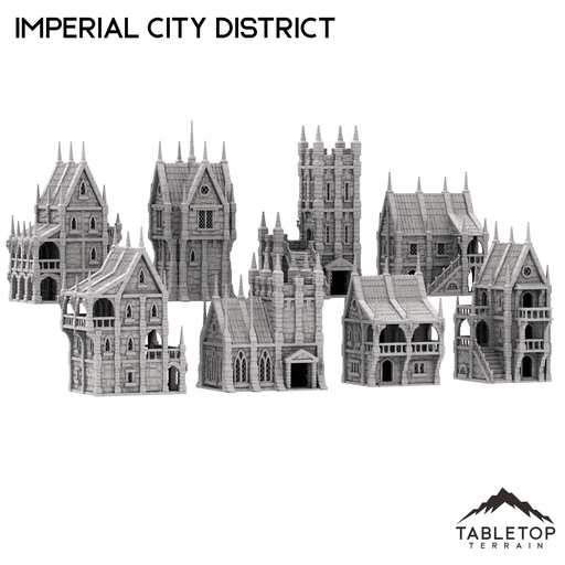 Tabletop Terrain Building Imperial City District