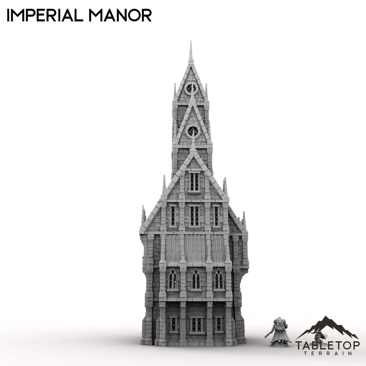Tabletop Terrain Building Imperial Manor