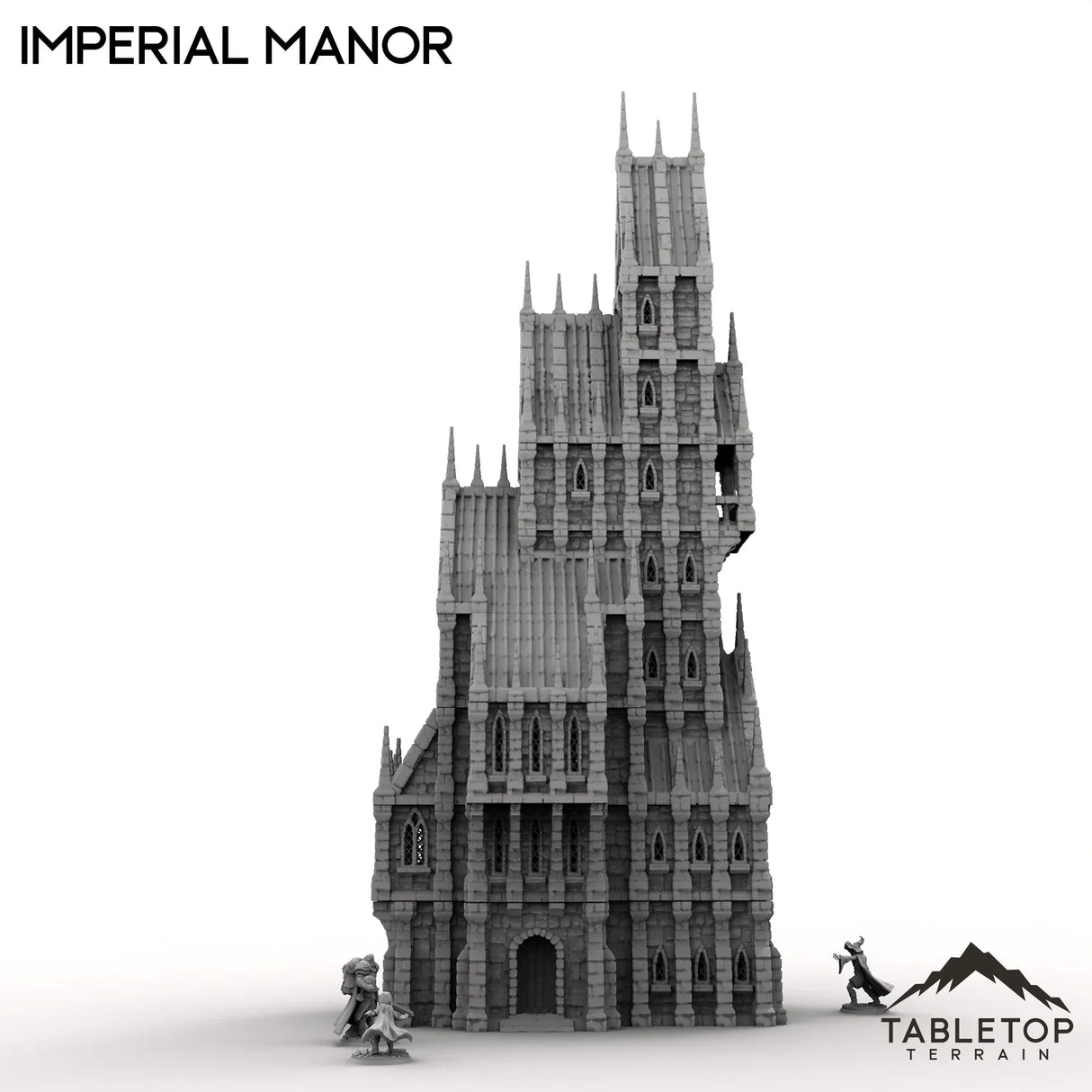 Tabletop Terrain Building Imperial Manor