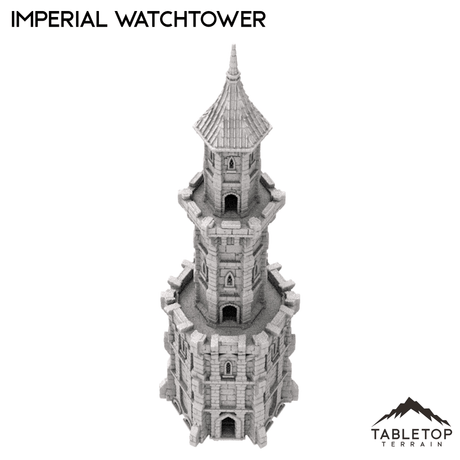 Tabletop Terrain Building Imperial Watchtower