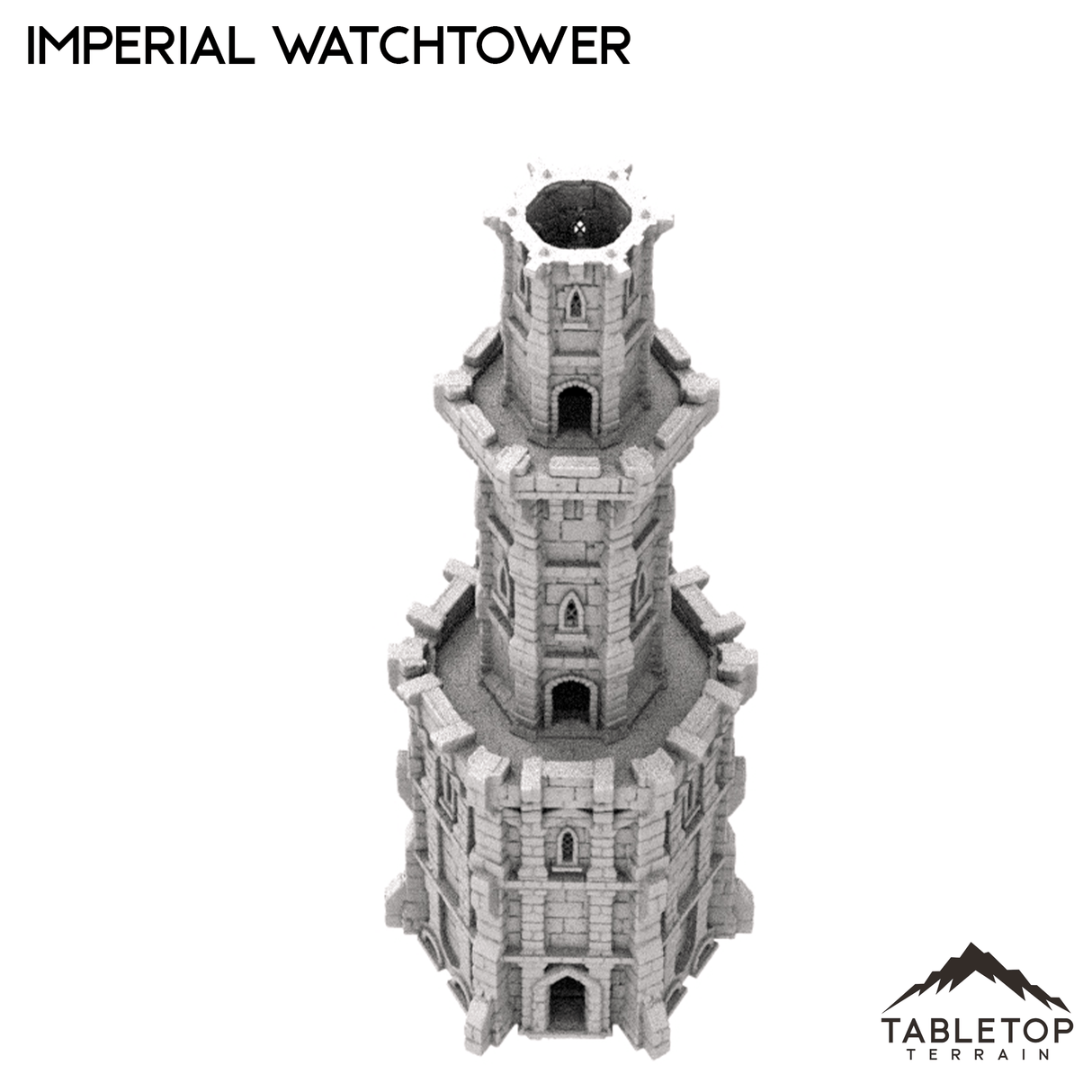 Tabletop Terrain Building Imperial Watchtower
