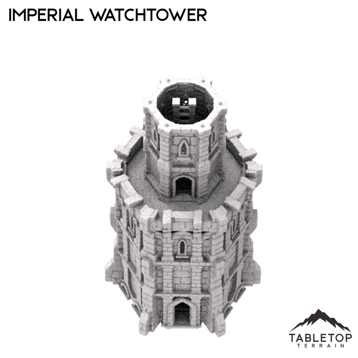 Tabletop Terrain Building Imperial Watchtower
