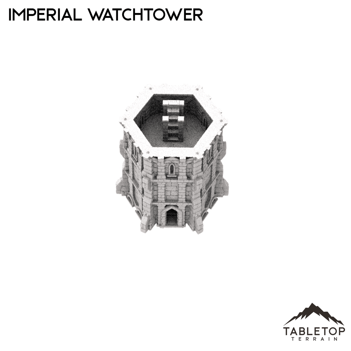 Tabletop Terrain Building Imperial Watchtower