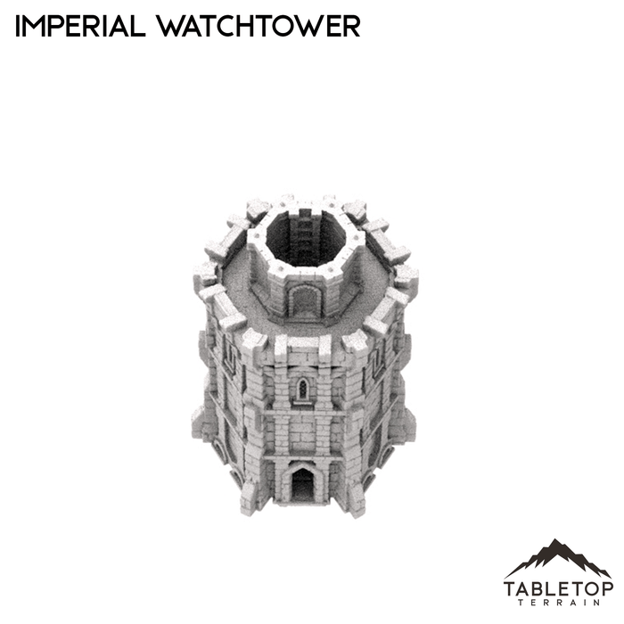 Tabletop Terrain Building Imperial Watchtower