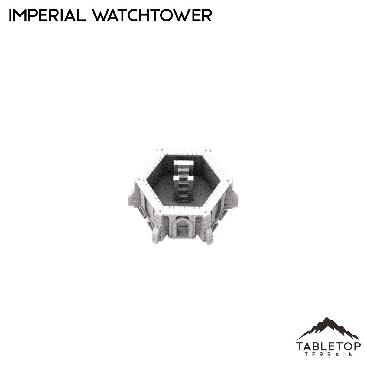 Tabletop Terrain Building Imperial Watchtower