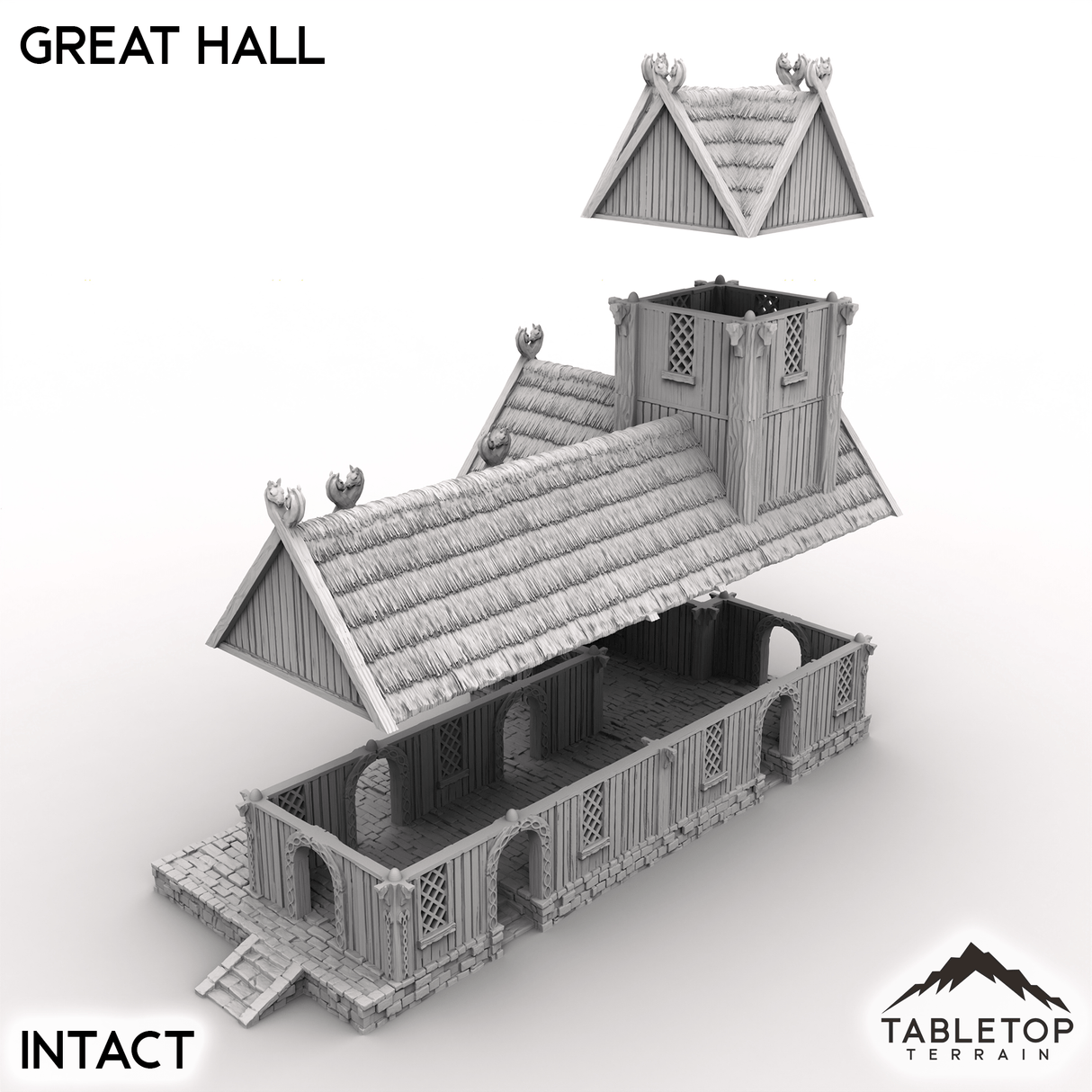 Tabletop Terrain Building Inn House - Kingdom of Saxonia