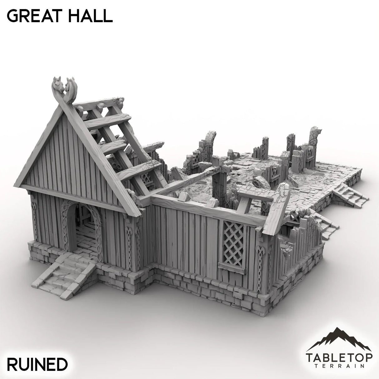 Tabletop Terrain Building Inn House - Kingdom of Saxonia