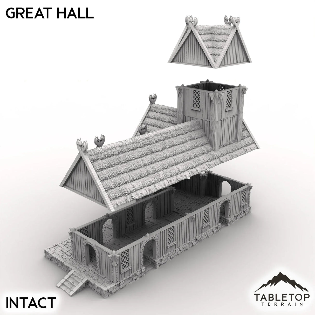 Tabletop Terrain Building Inn House - Kingdom of Saxonia