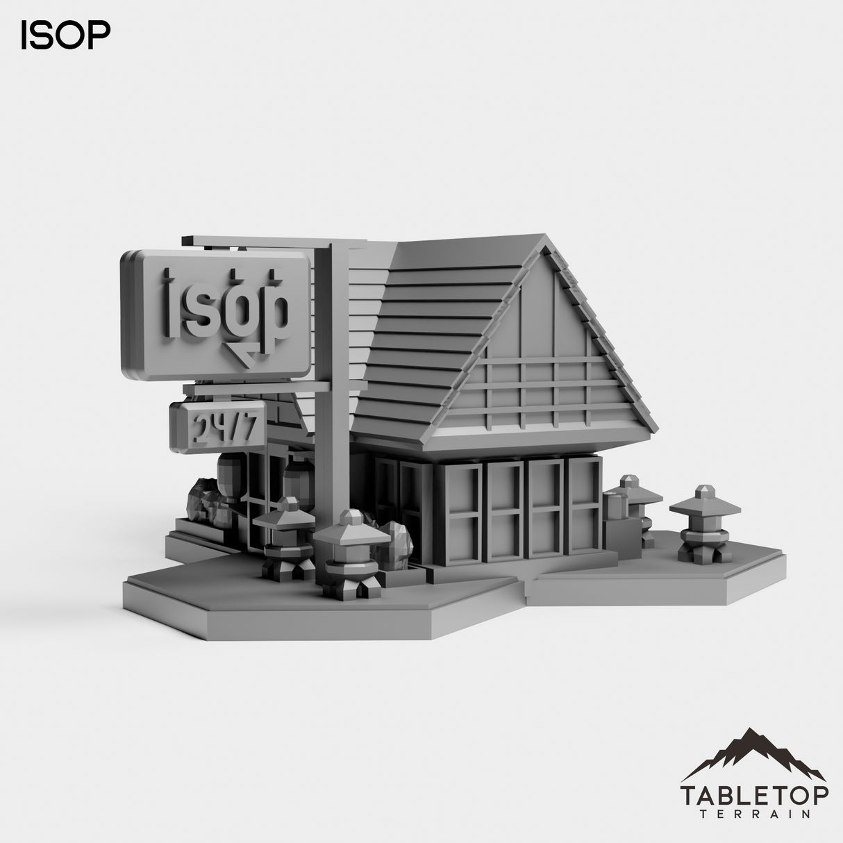 Tabletop Terrain Building Inner Sanctum of Pancakes