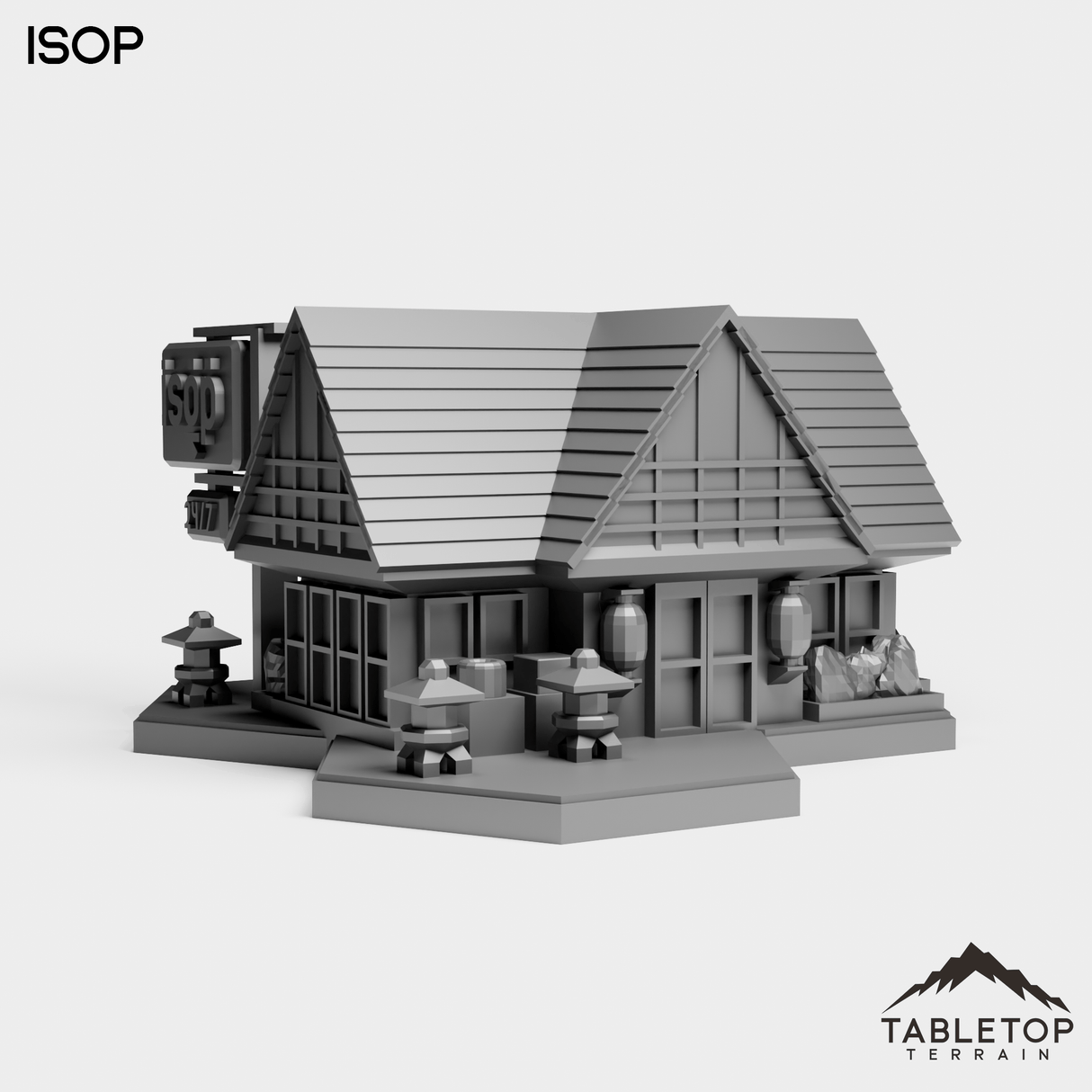 Tabletop Terrain Building Inner Sanctum of Pancakes