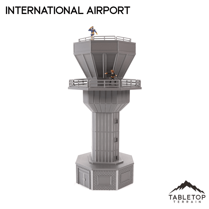Tabletop Terrain Building International Airport - Marvel Crisis Protocol Building