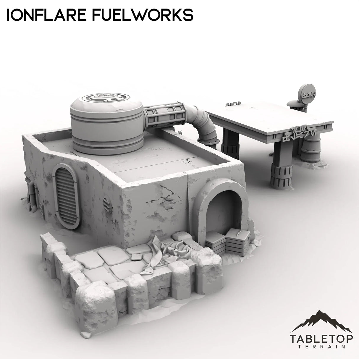 Tabletop Terrain Building Ionflare Fuelworks