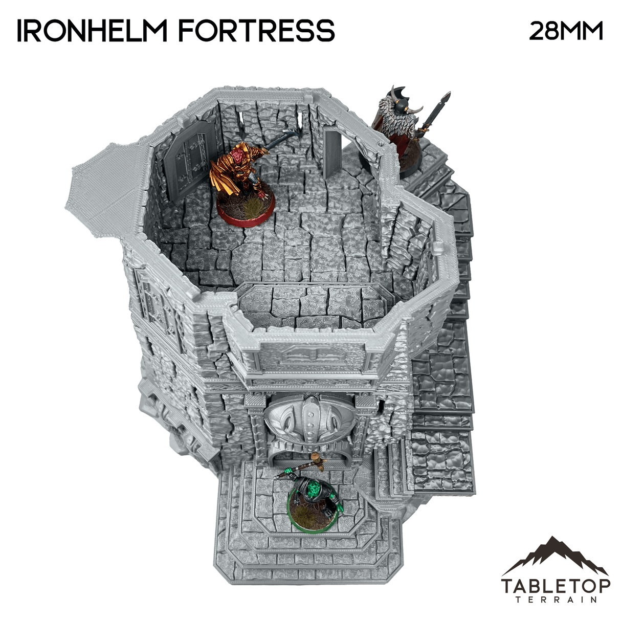 Tabletop Terrain Building Ironhelm Fortress - Dwarven Fantasy Building