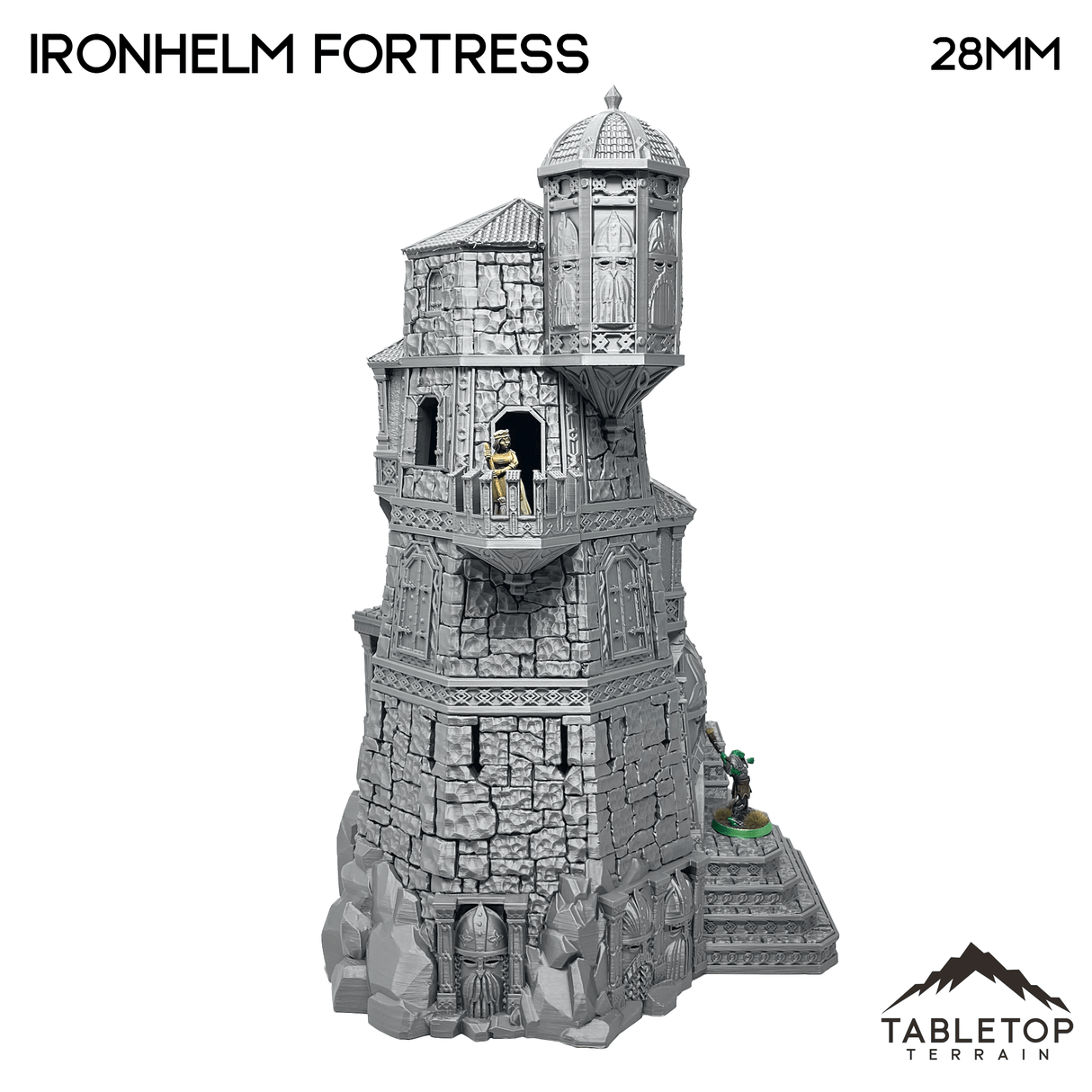 Tabletop Terrain Building Ironhelm Fortress - Dwarven Fantasy Building