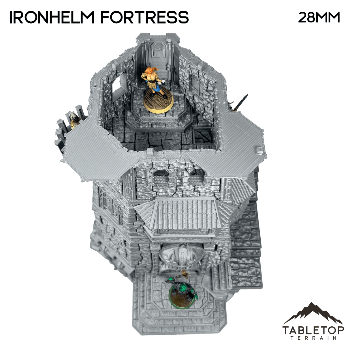 Tabletop Terrain Building Ironhelm Fortress - Dwarven Fantasy Building
