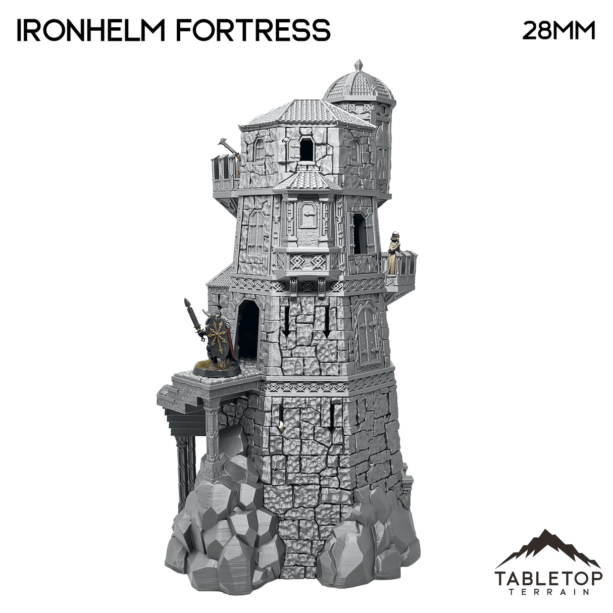 Tabletop Terrain Building Ironhelm Fortress - Dwarven Fantasy Building