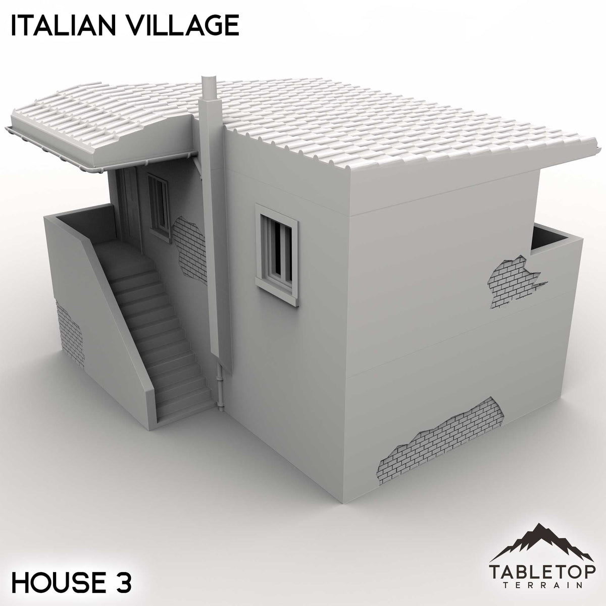 Tabletop Terrain Building Italian Village