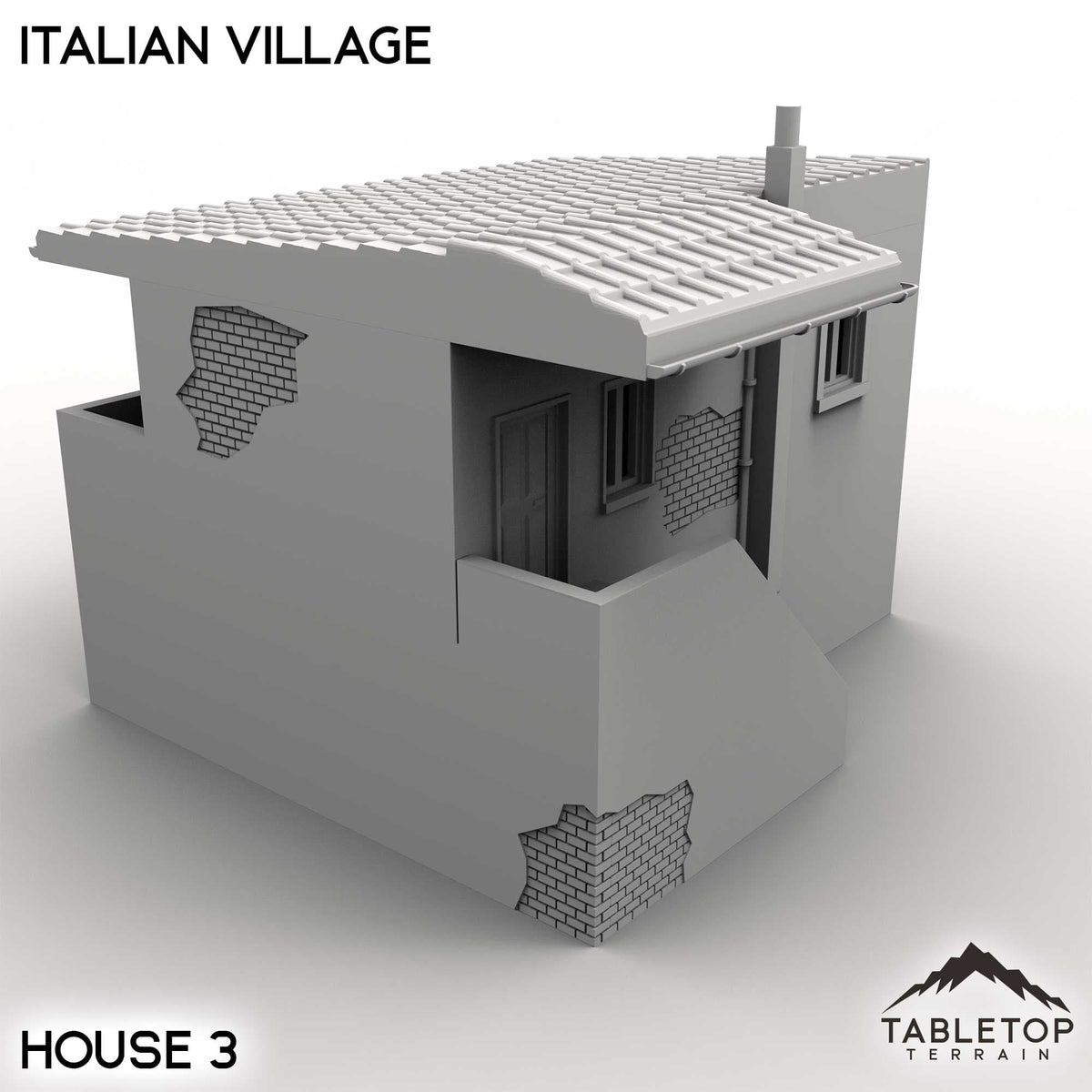 Tabletop Terrain Building Italian Village