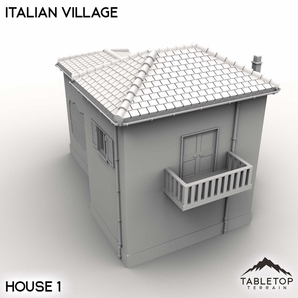 Tabletop Terrain Building Italian Village