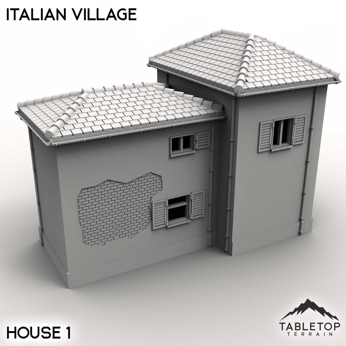 Tabletop Terrain Building Italian Village