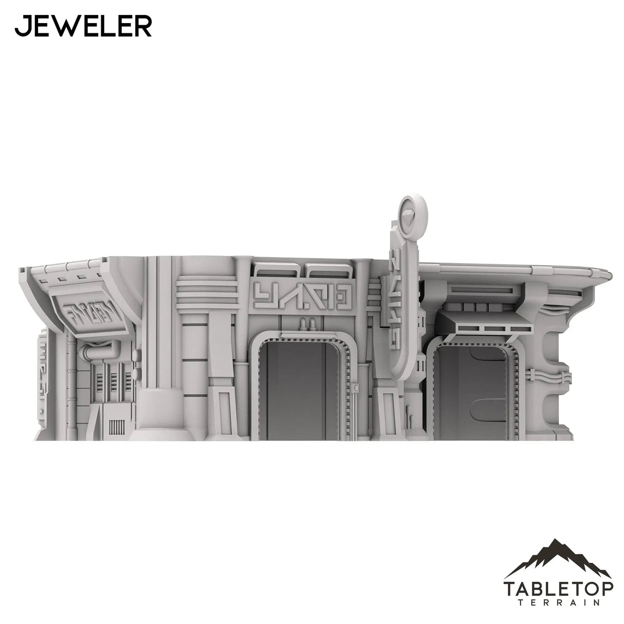 Tabletop Terrain Building Jeweler - Futuristic City